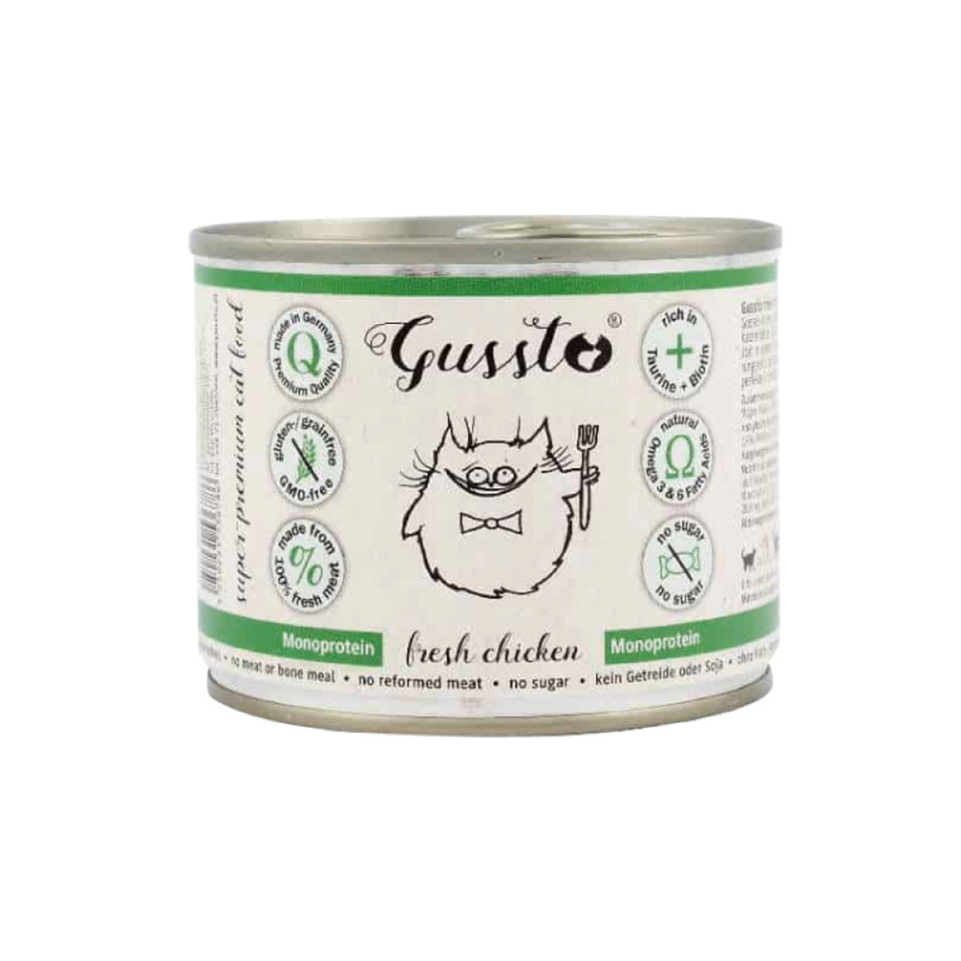 惡魔喵 無榖有機主食罐 鮮嫩雞肉 200g