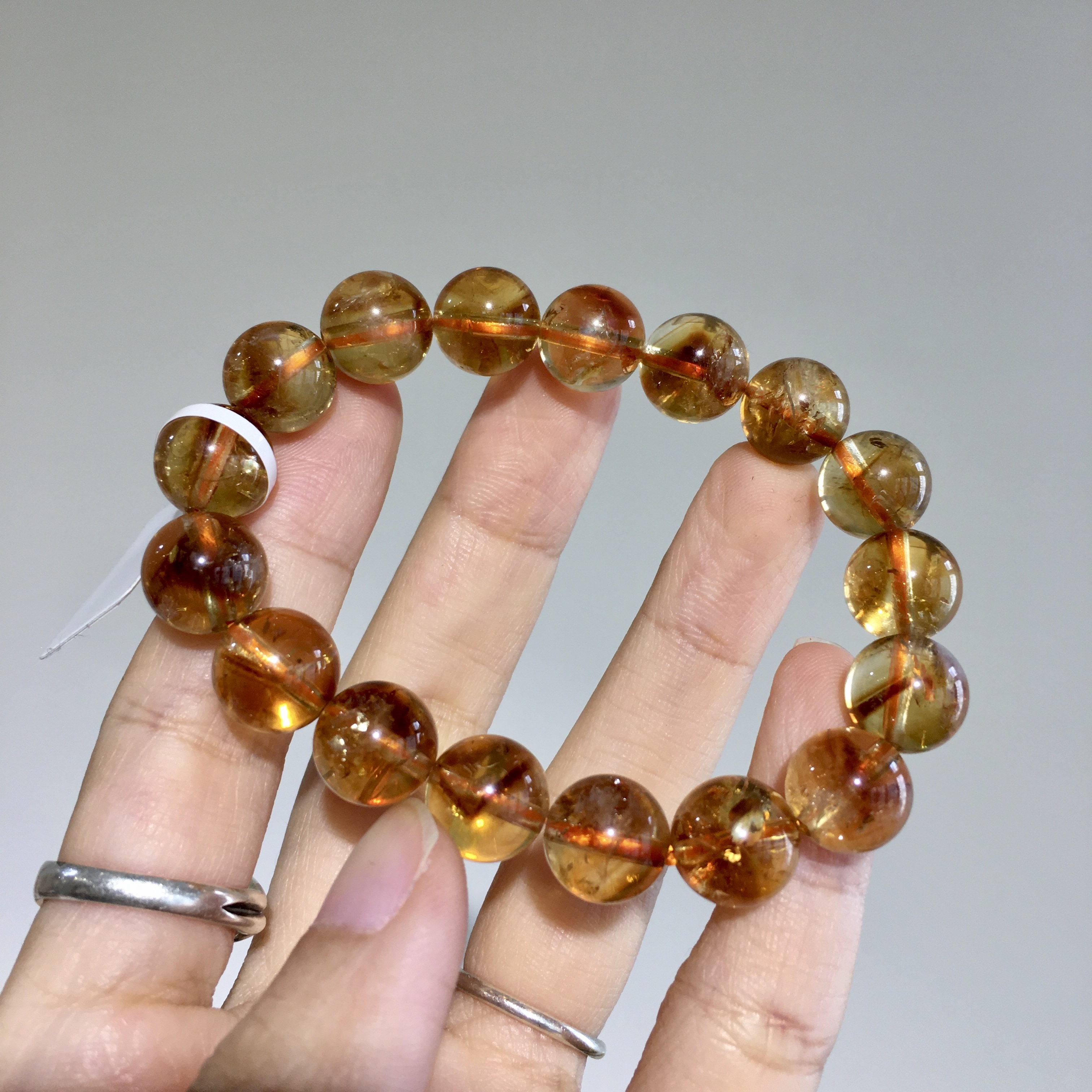 黃水晶手串 10123 11mm