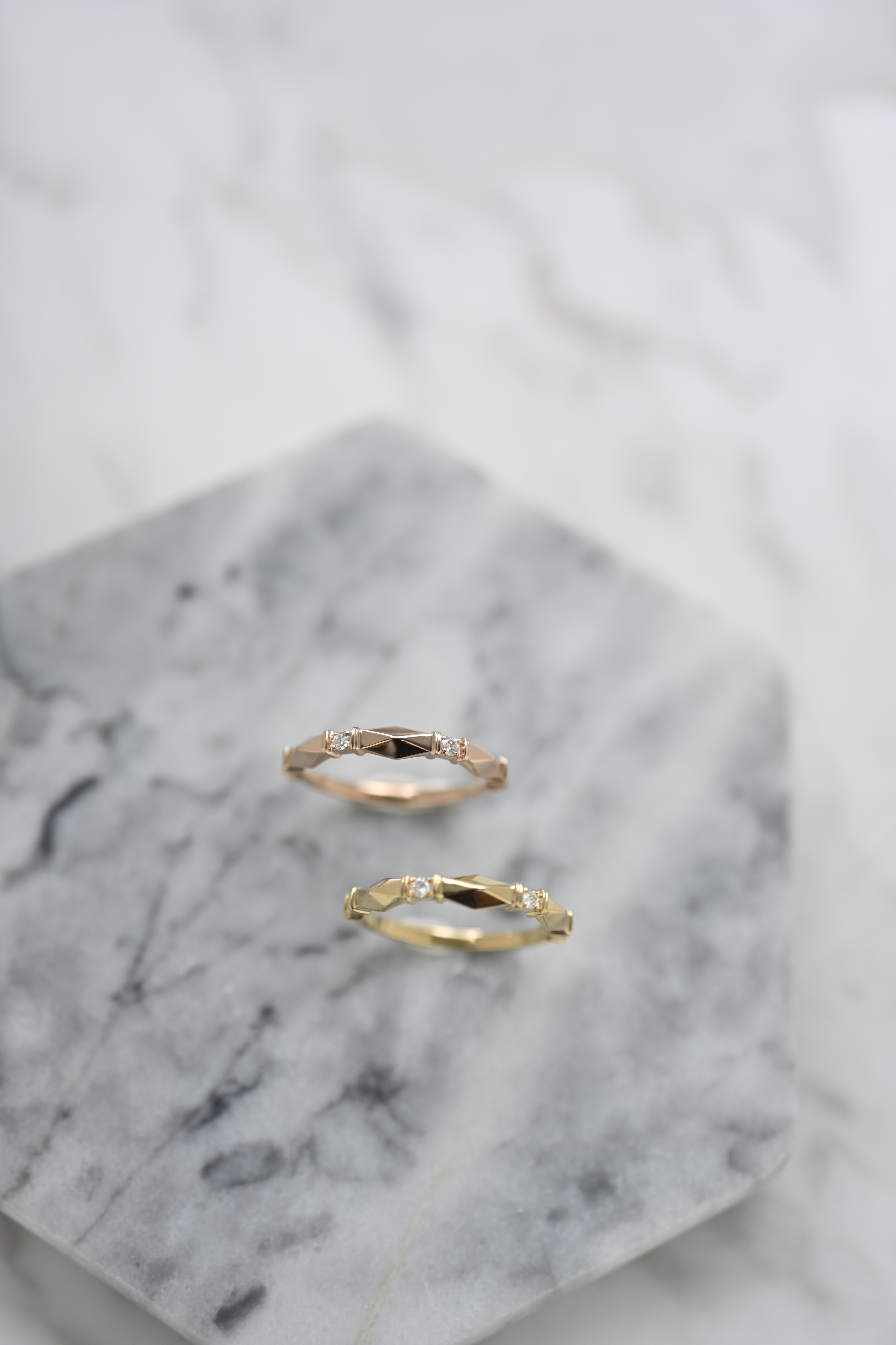 18K Miroir Diamond Ring