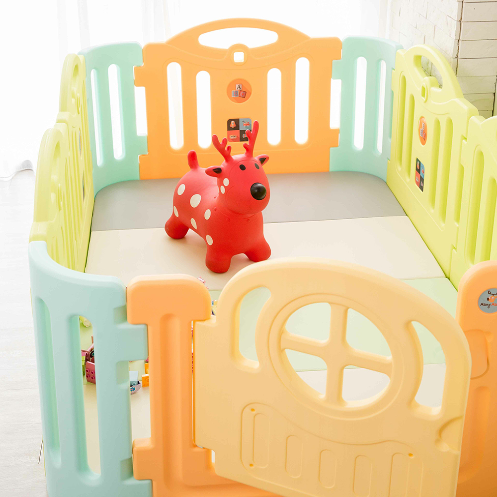 兒童遊戲城堡-秘密基地(加倍防護版-附專用抗菌地墊)