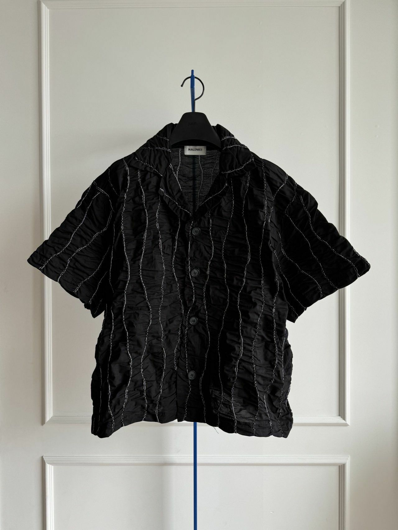 皺布短袖恤衫 MALENKII-069S