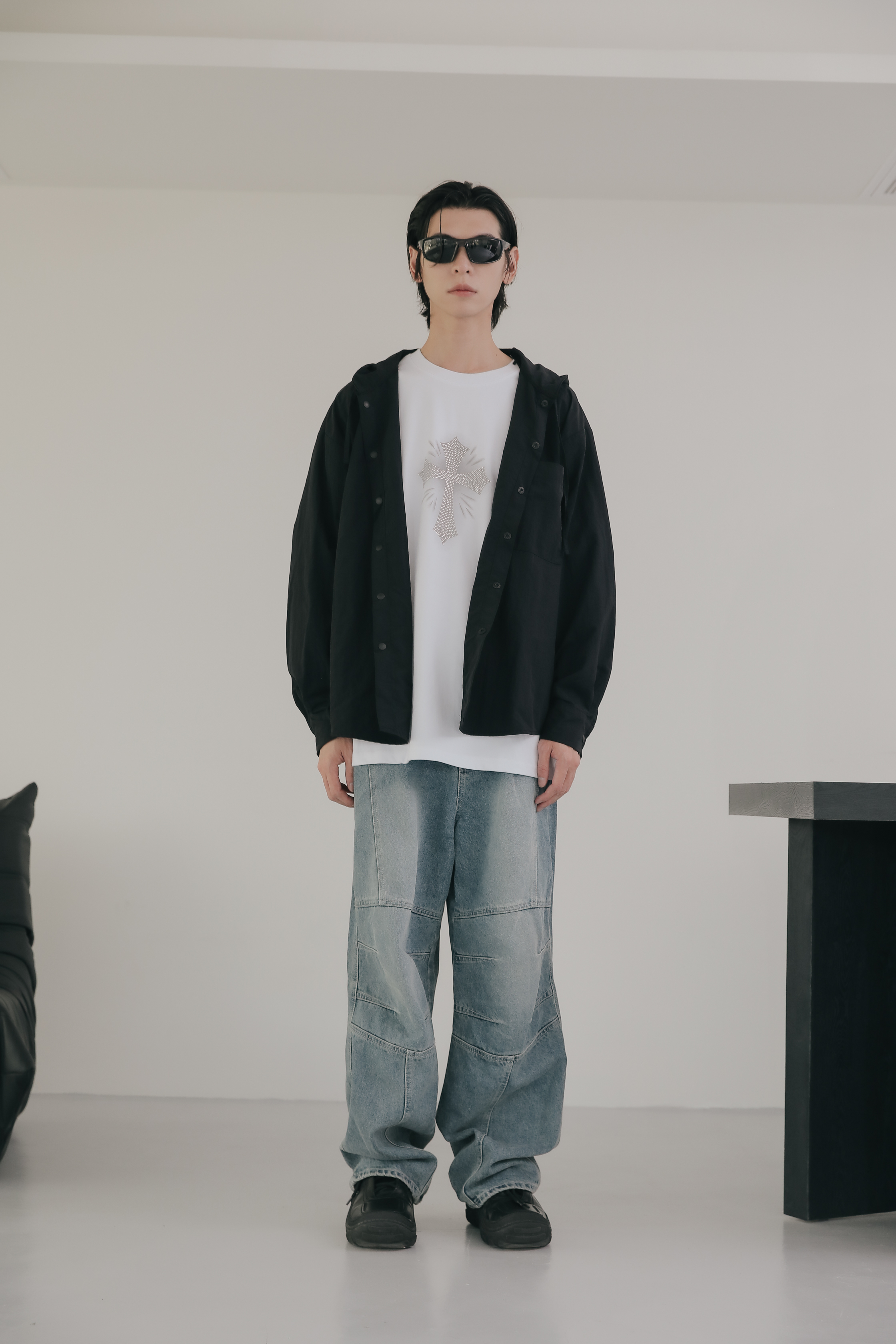 Marine Cap Hoodie Shirt #襯衫