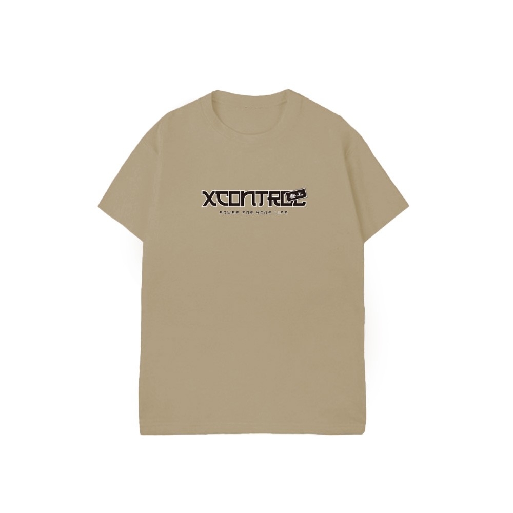 XCTRL 暴走族不倒翁短T-卡其