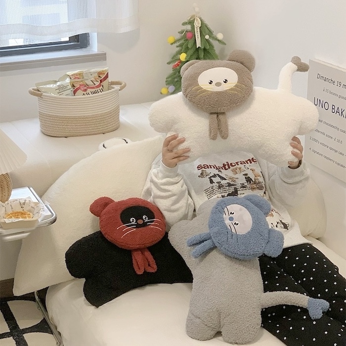 《50962》可愛貓咪靠墊抱枕