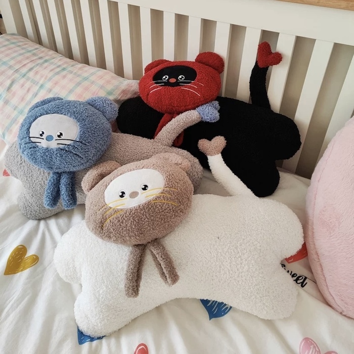 《50962》可愛貓咪靠墊抱枕