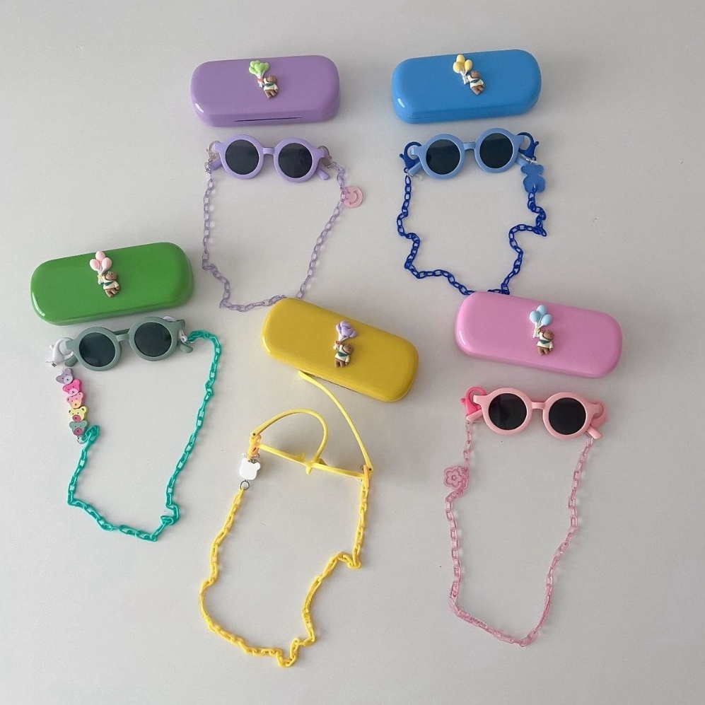 rainbow sun glasses with box