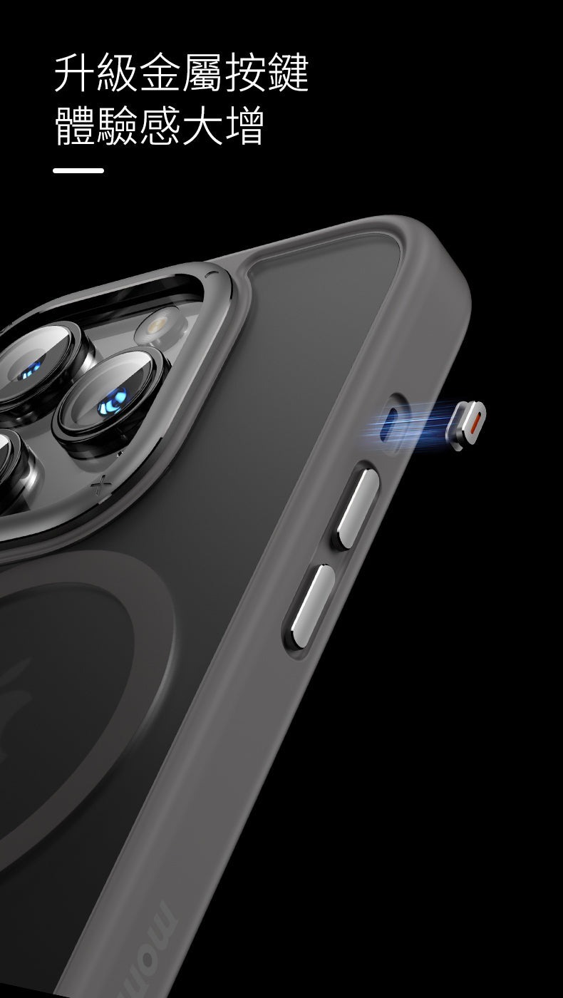 Momax Hybrid Case 保護殼  Ip15 Pro 藍色