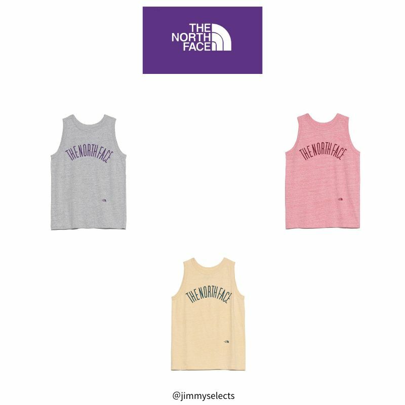 【代購】THE NORTH FACE  北臉紫標 女式字母無袖上衣 NTW3429N
