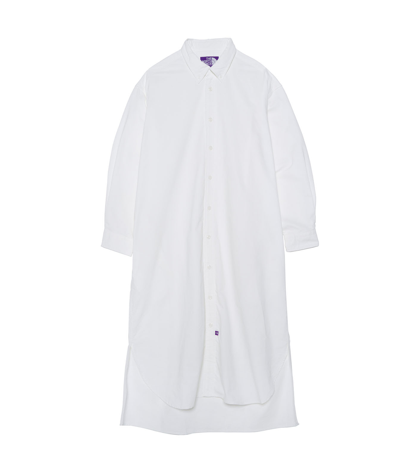 【代購】THE NORTH FACE  北臉紫標 女版 長板襯衫裙  NTW3358N