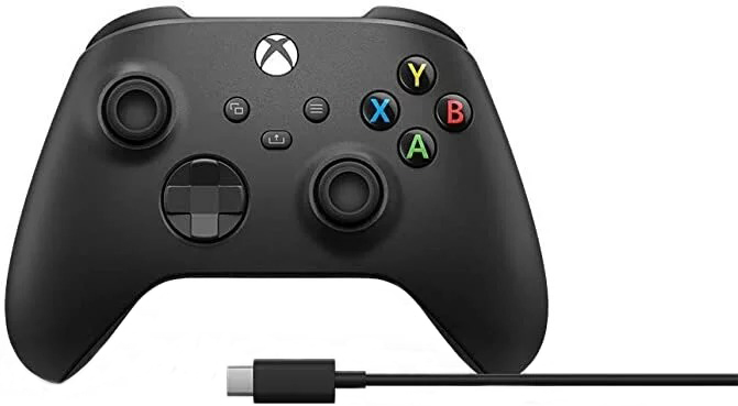 Xbox 無線控制器 磨砂黑 USB-C套組