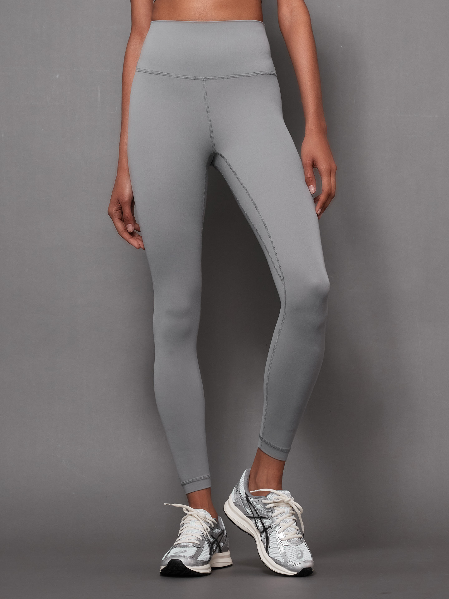 Soft．FEEL NOTHING 經典彈力緊身褲 - 海鷗灰