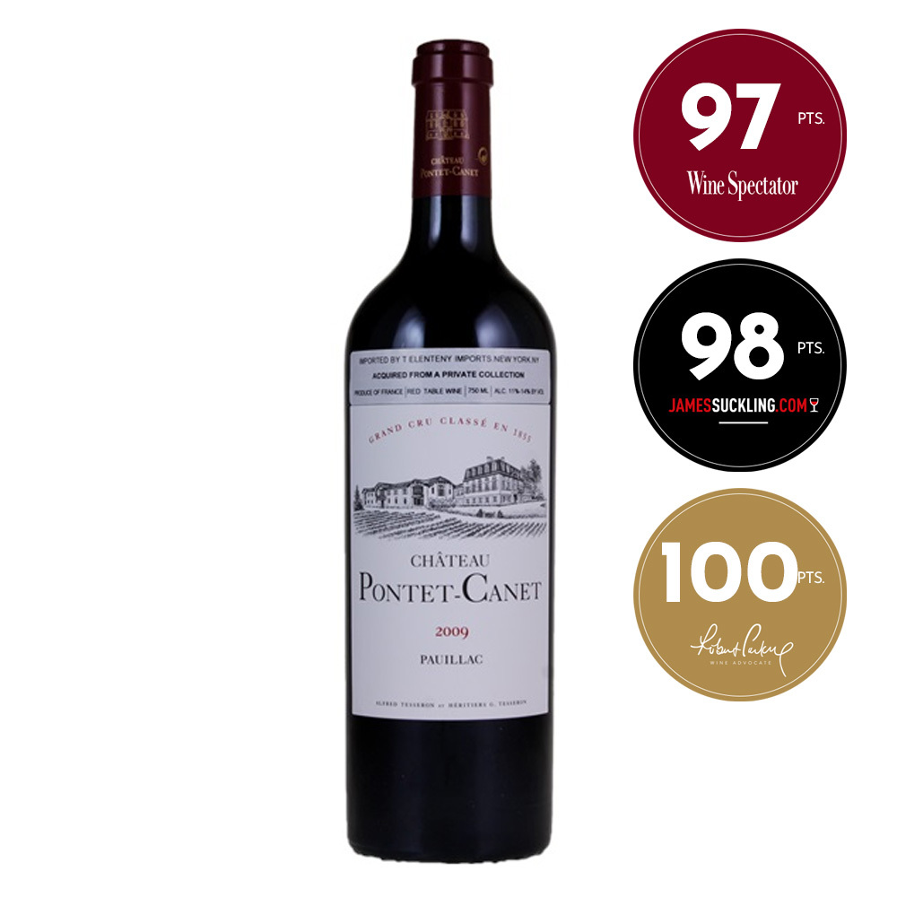 Chateau Pontet Canet 2009 - 紅酒| Find Somm Wine