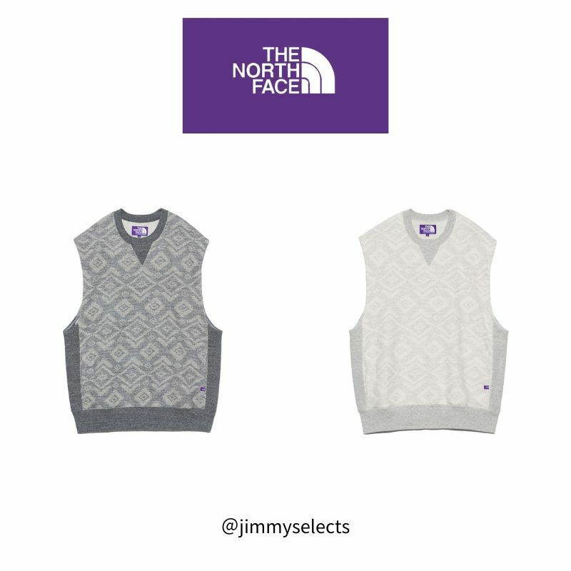 【代購】THE NORTH FACE  北臉紫標 花紋 口袋 背心 NT6404N