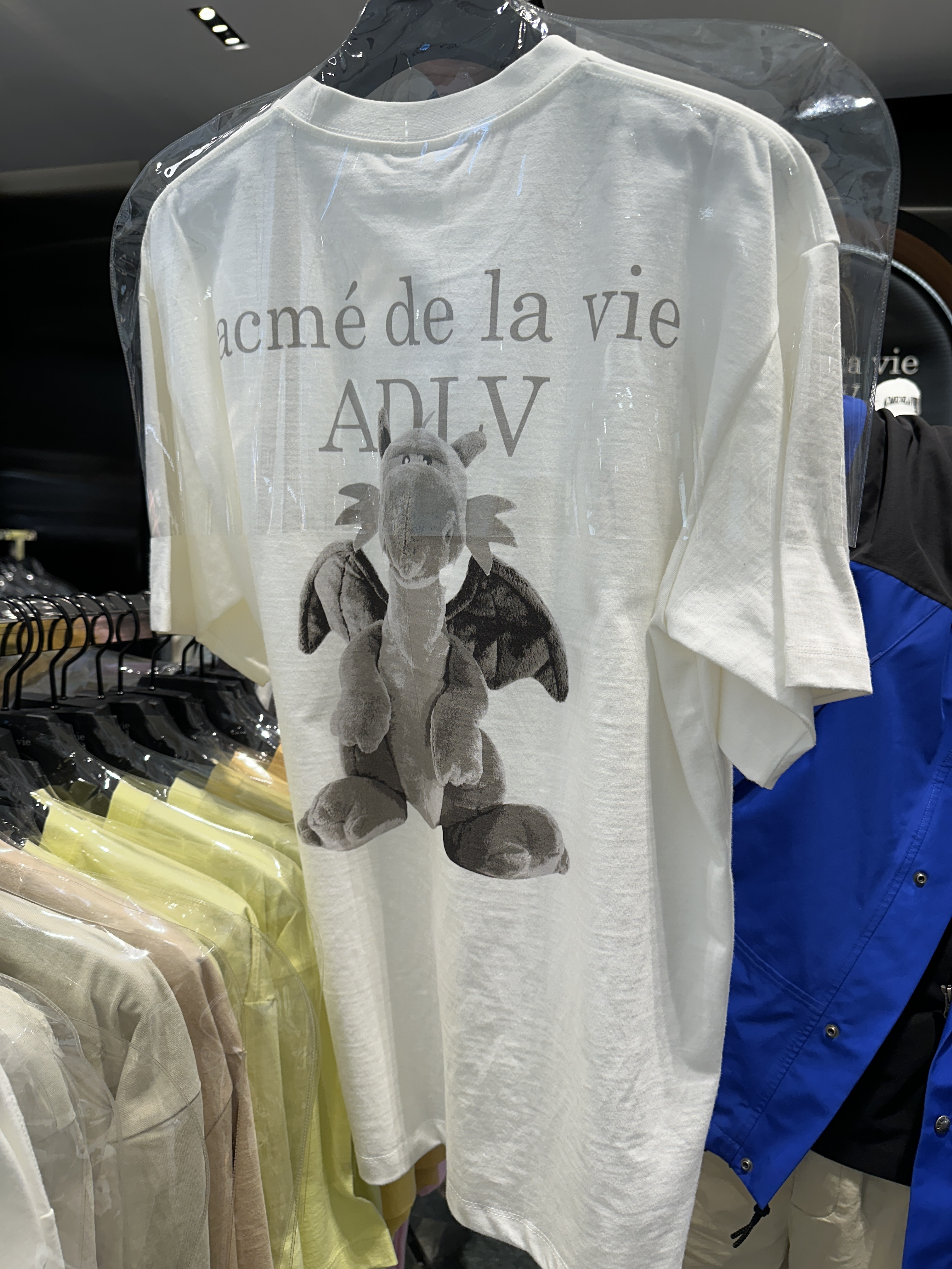 【現貨零碼折扣】ADLV 背後飛龍短tee 24SS-SSAFDG