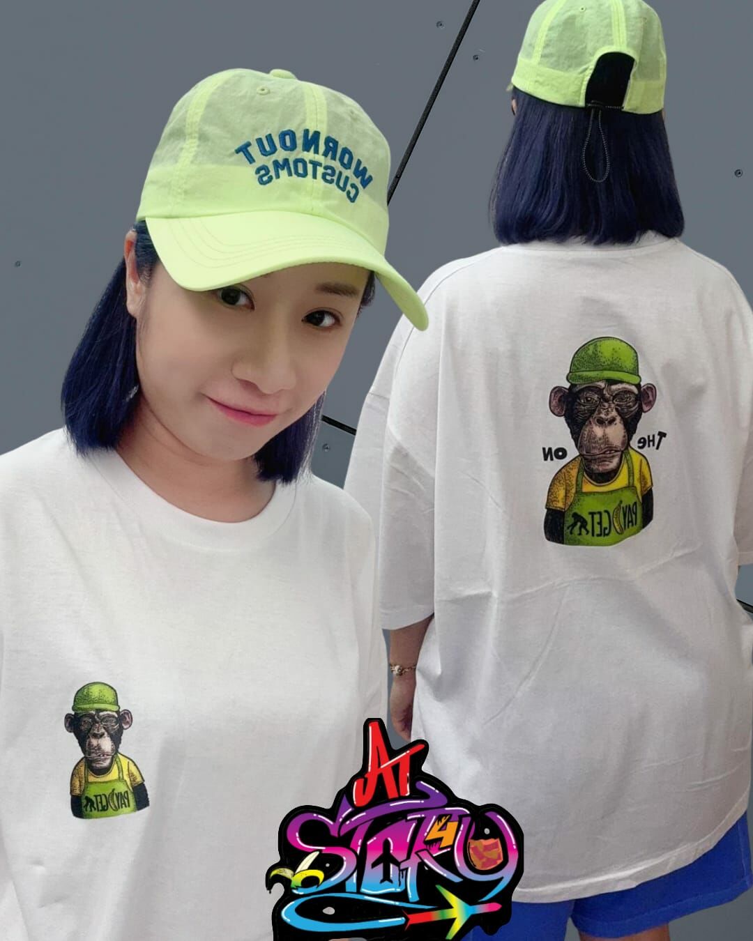 🇰🇷 韓國 PAY GET  Monkey T-shirts（K5/M716）