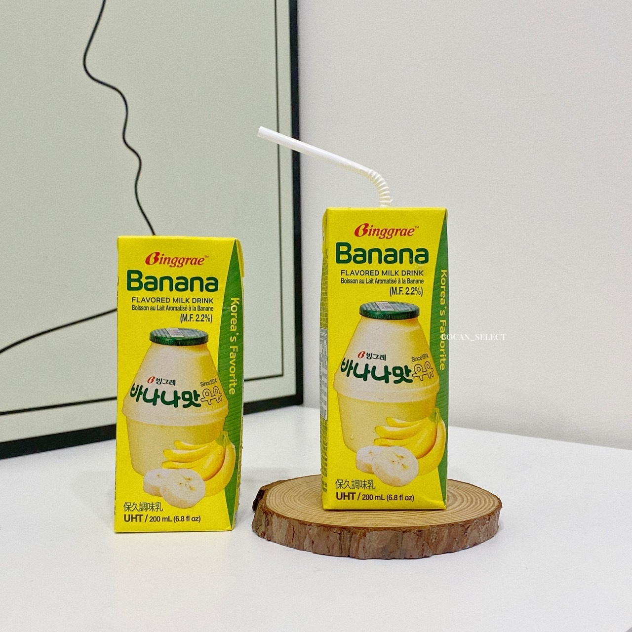 韓國🇰🇷 BINGGRAE 香蕉牛奶 六罐