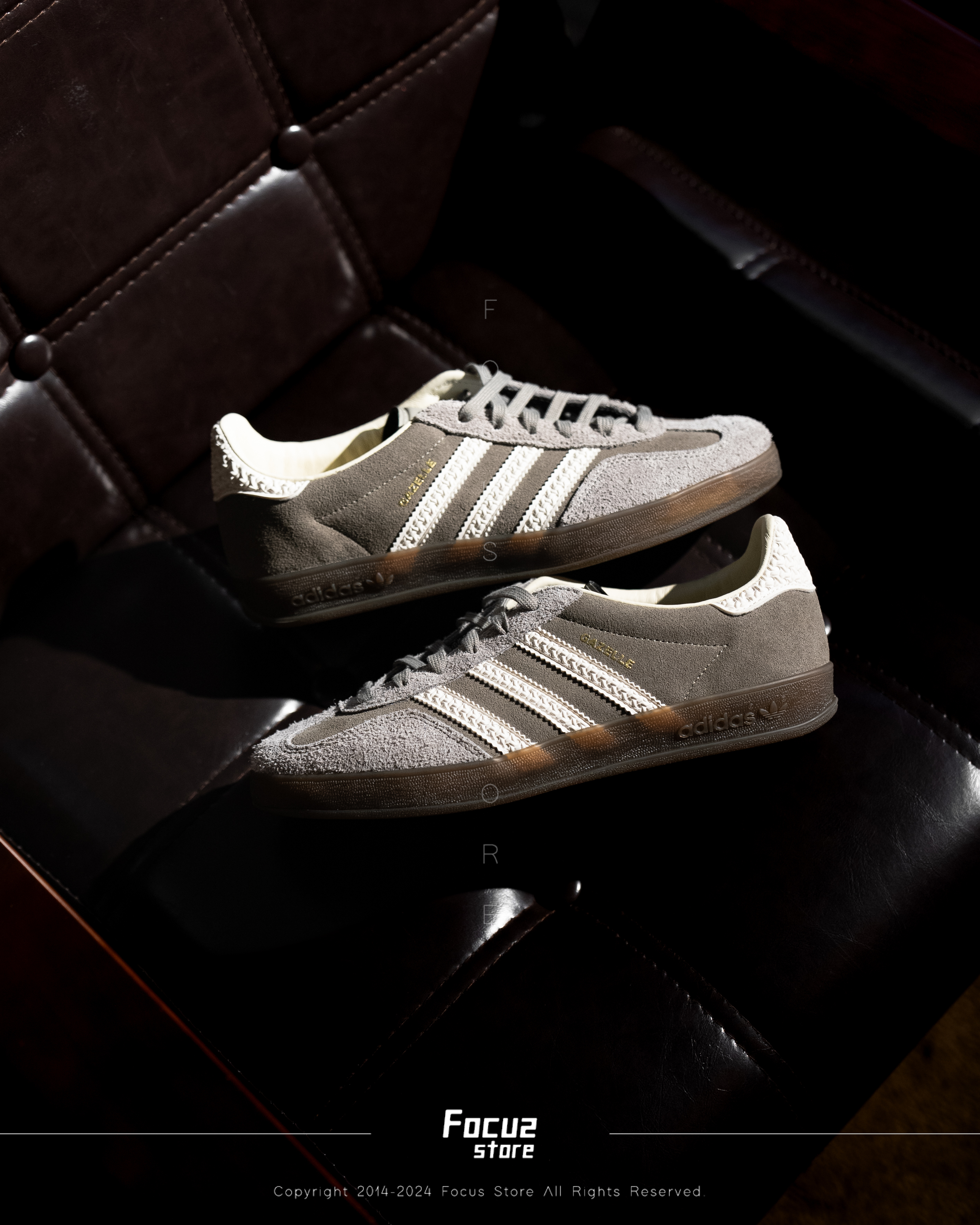 【Focus Store】預購 Adidas Originals Gazelle Indoor "Grey" 灰白 IF1807
