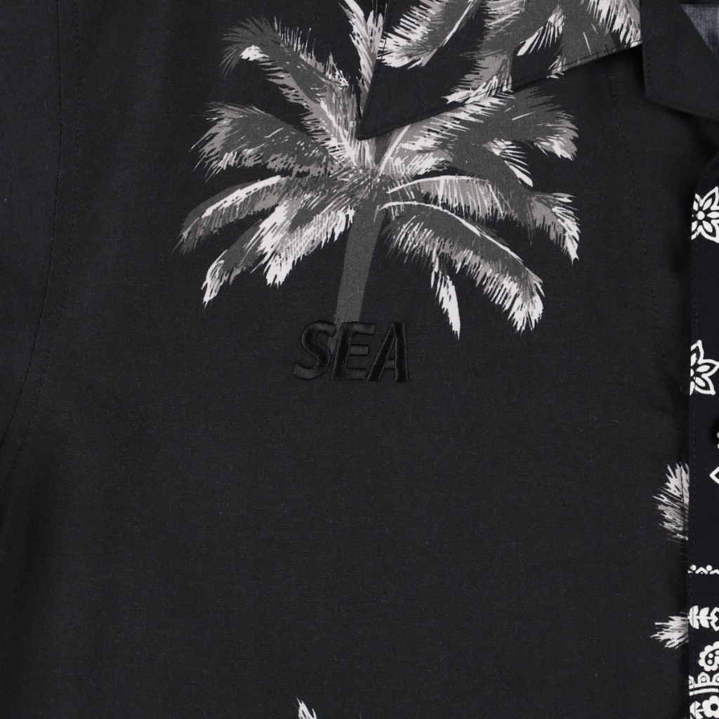 2024SS MIYAGI HIDETAKA X WIND AND SEA S/S SHIRT 民族風襯衫