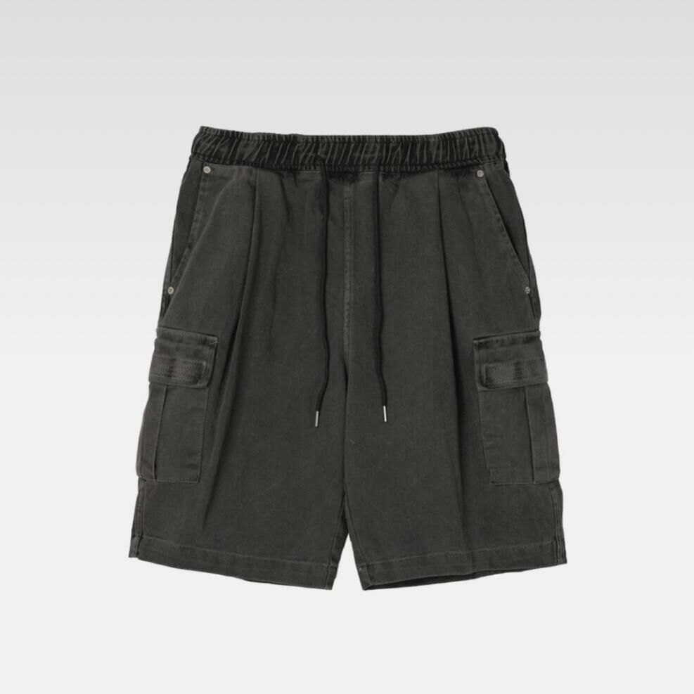 淨色工裝棉質短褲 Clear-040P