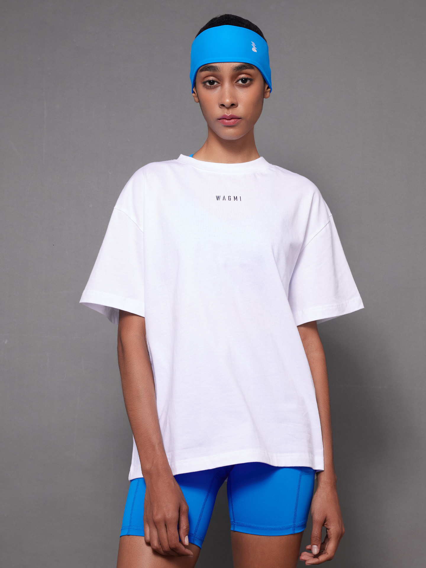 We Are All Gonna Make it 設計師塗鴉寬版T - 日光白 女款