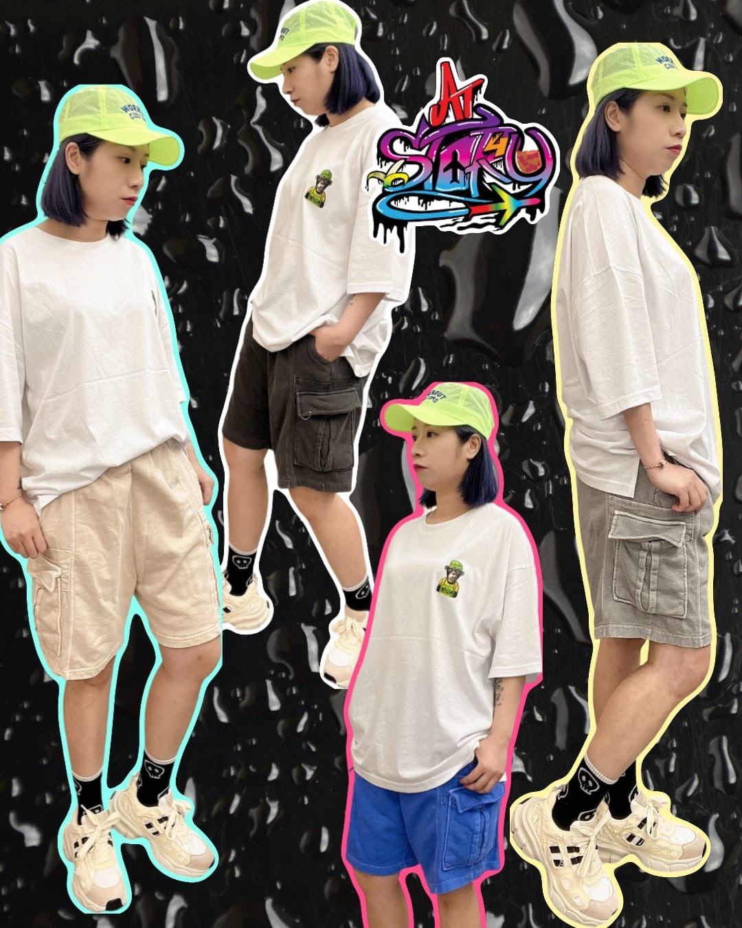 🇰🇷 韓國 洗水短褲（K5/F716）