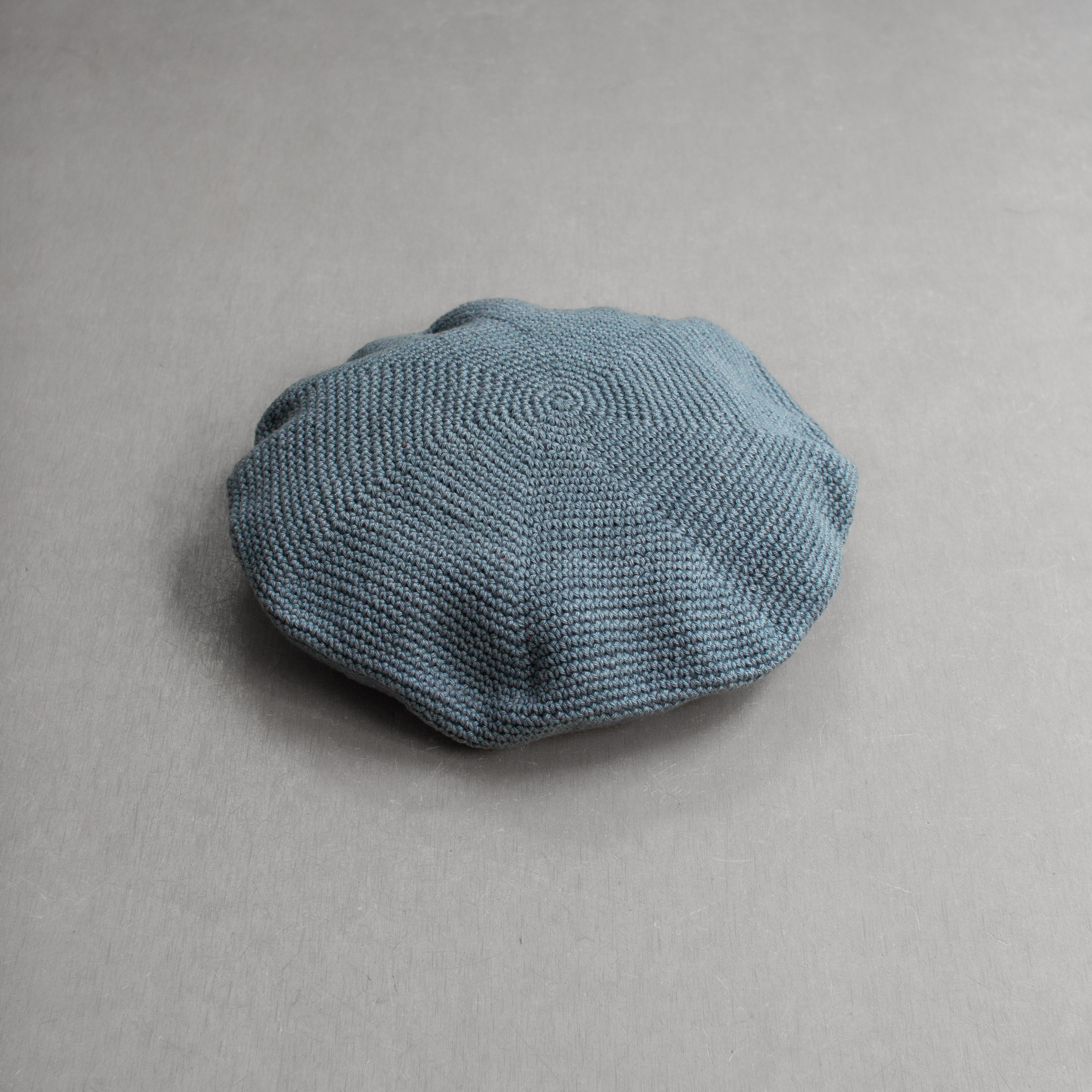 SUBLIME SB241-0502 HANDKNIT TAM BERET 尼泊爾 手織 純棉 鉤針 貝雷帽