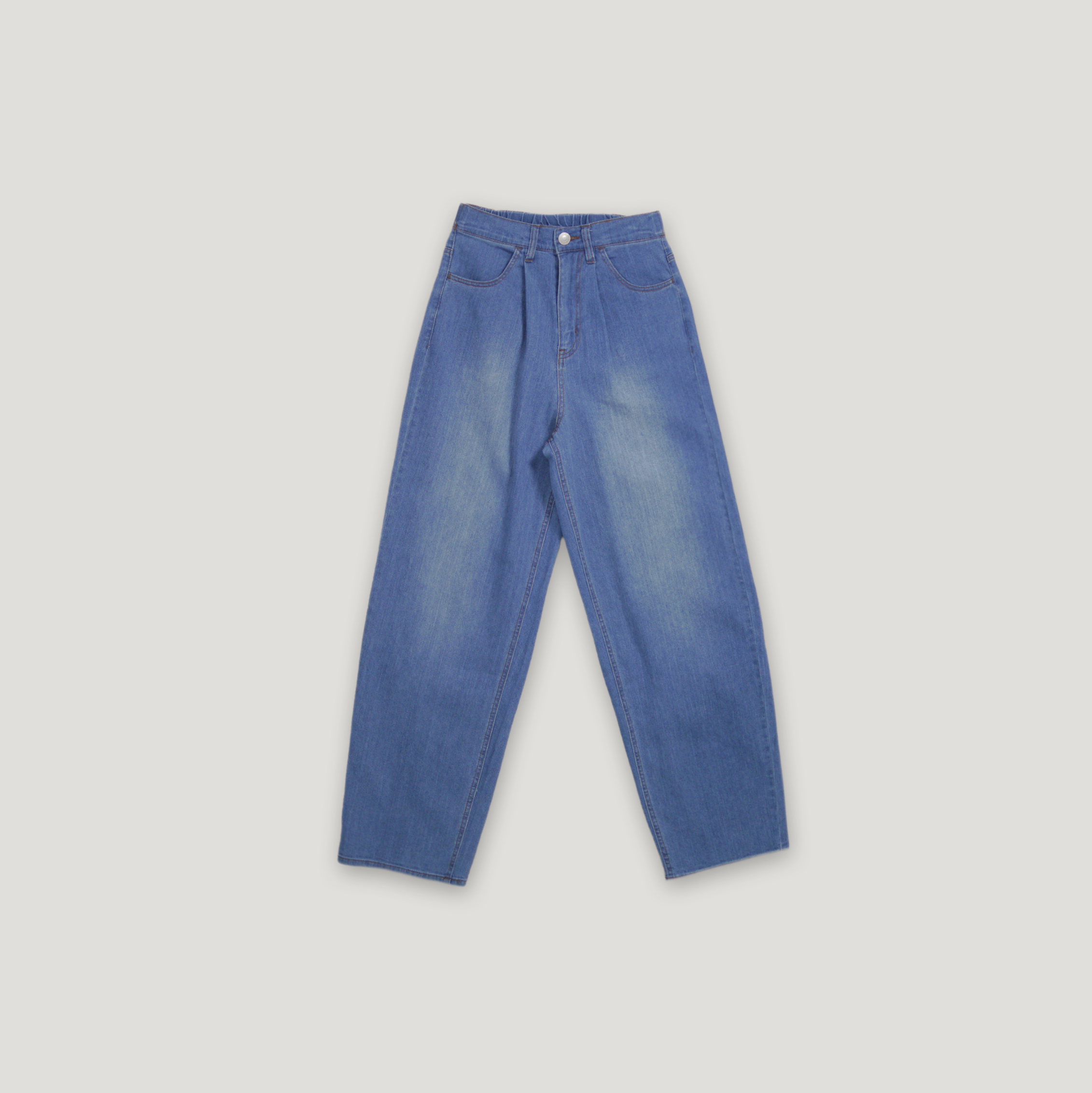 J.P.L. 高腰涼感丹寧錐形褲 ╭ 2色 ╮