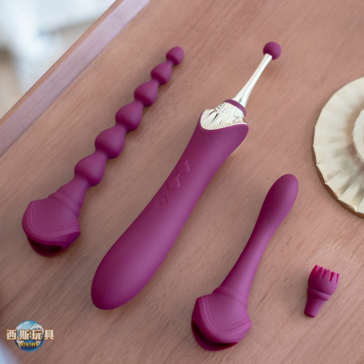 噴水蒂后2｜多功能4合1挑逗高潮棒｜加溫＋後庭刺激套