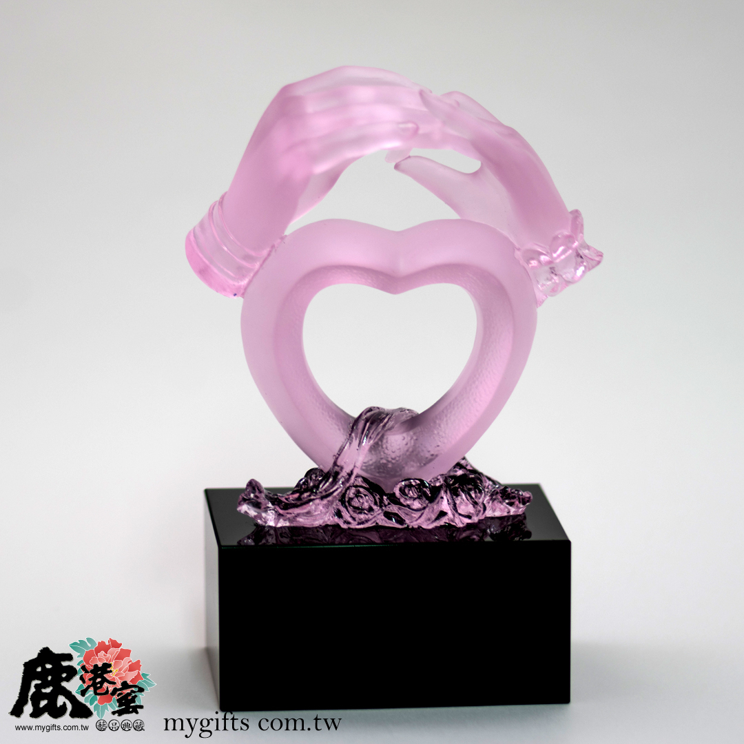 琉璃擺件｜緣定今生 愛情見證新人結婚紀念送禮首選