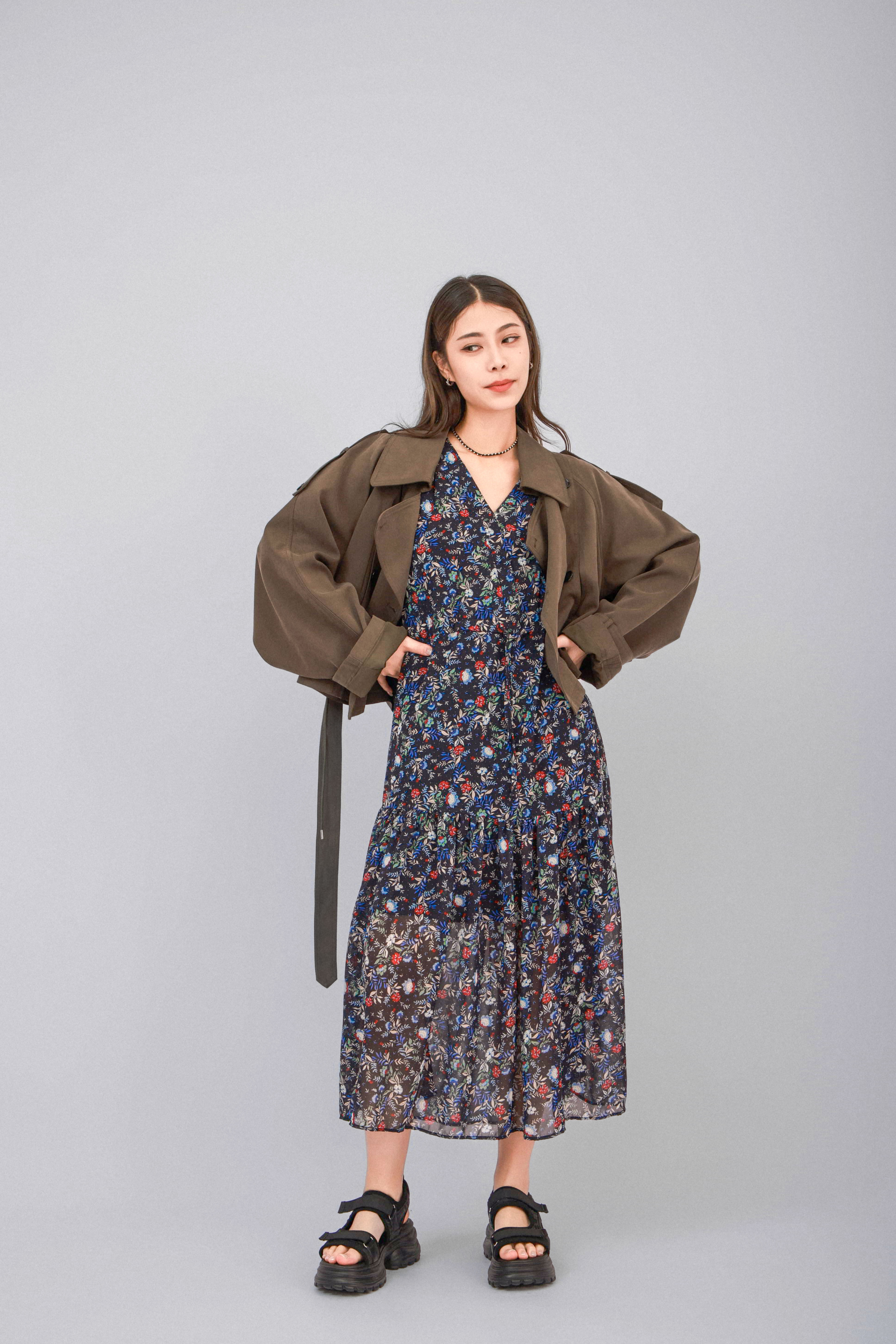 造型 917（外套＋連身裙）