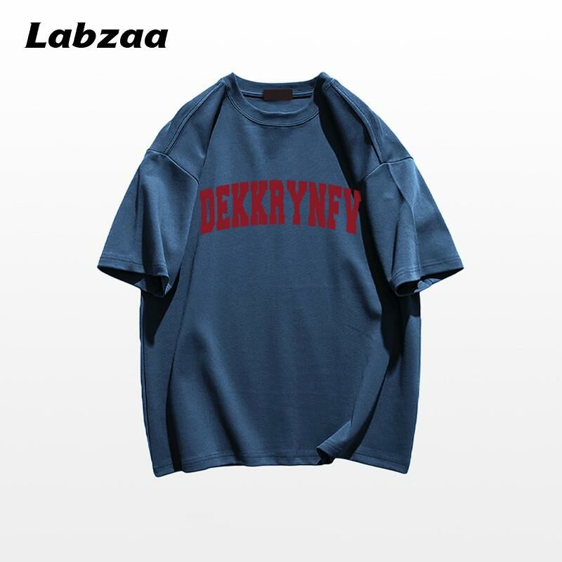 Casual loose short-sleeved T-shirt (M-3XL haze blue) [Please contact customer service to confirm the shipping size after placing an order]