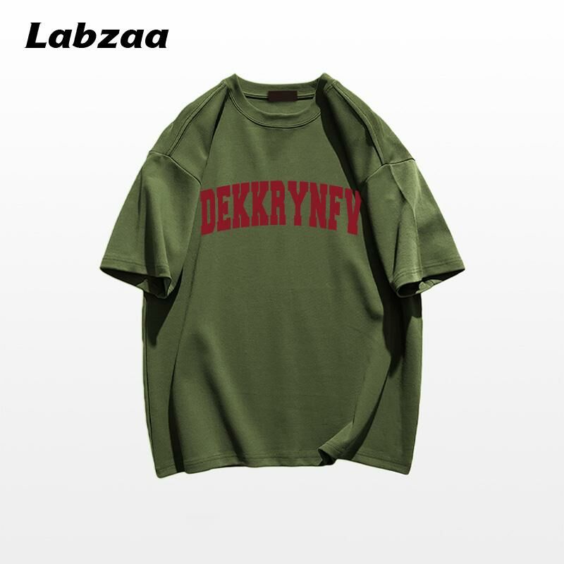 Casual loose short-sleeved T-shirt (M-3XL army green) [Please contact customer service to confirm the shipping size after placing an order]