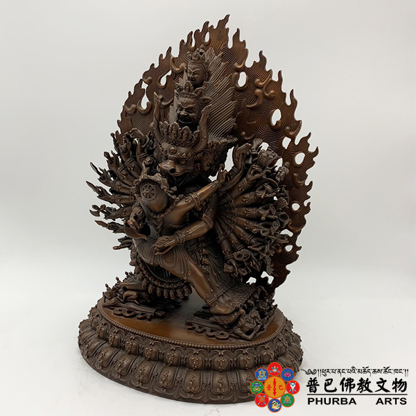 佛像大威德金剛-30公分