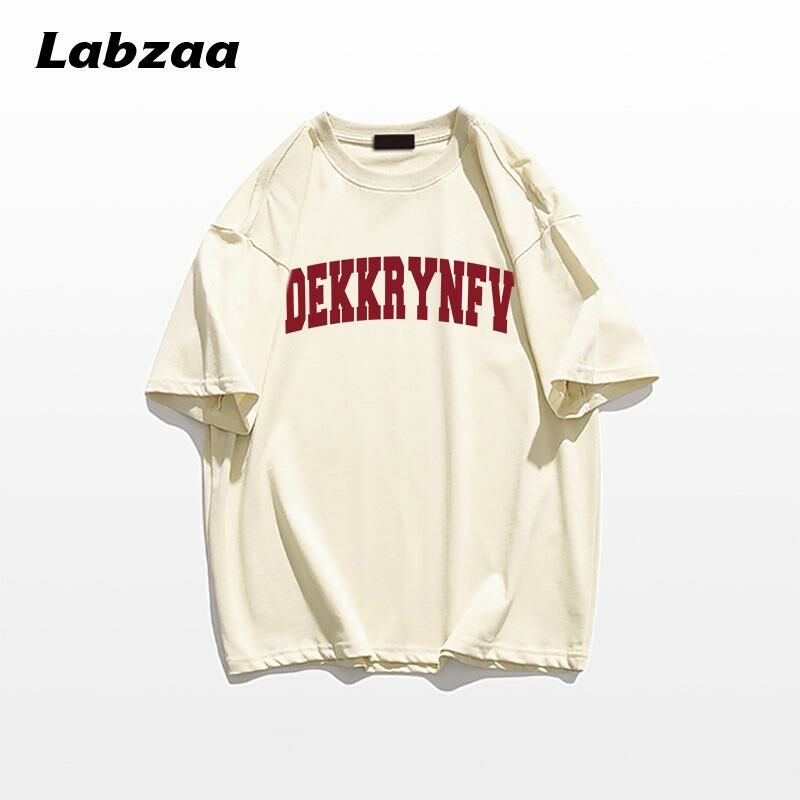 Casual loose short-sleeved T-shirt (M-3XL apricot color) [Please contact customer service to confirm the shipping size after placing an order]