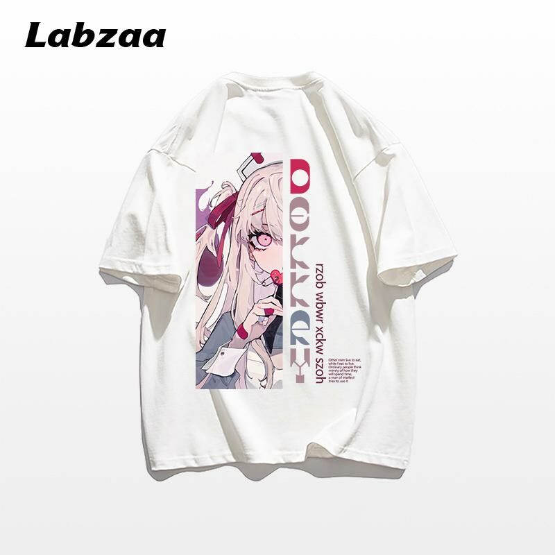 Casual loose short-sleeved T-shirt (M-3XL white) [Please contact customer service to confirm the shipping size after placing an order]