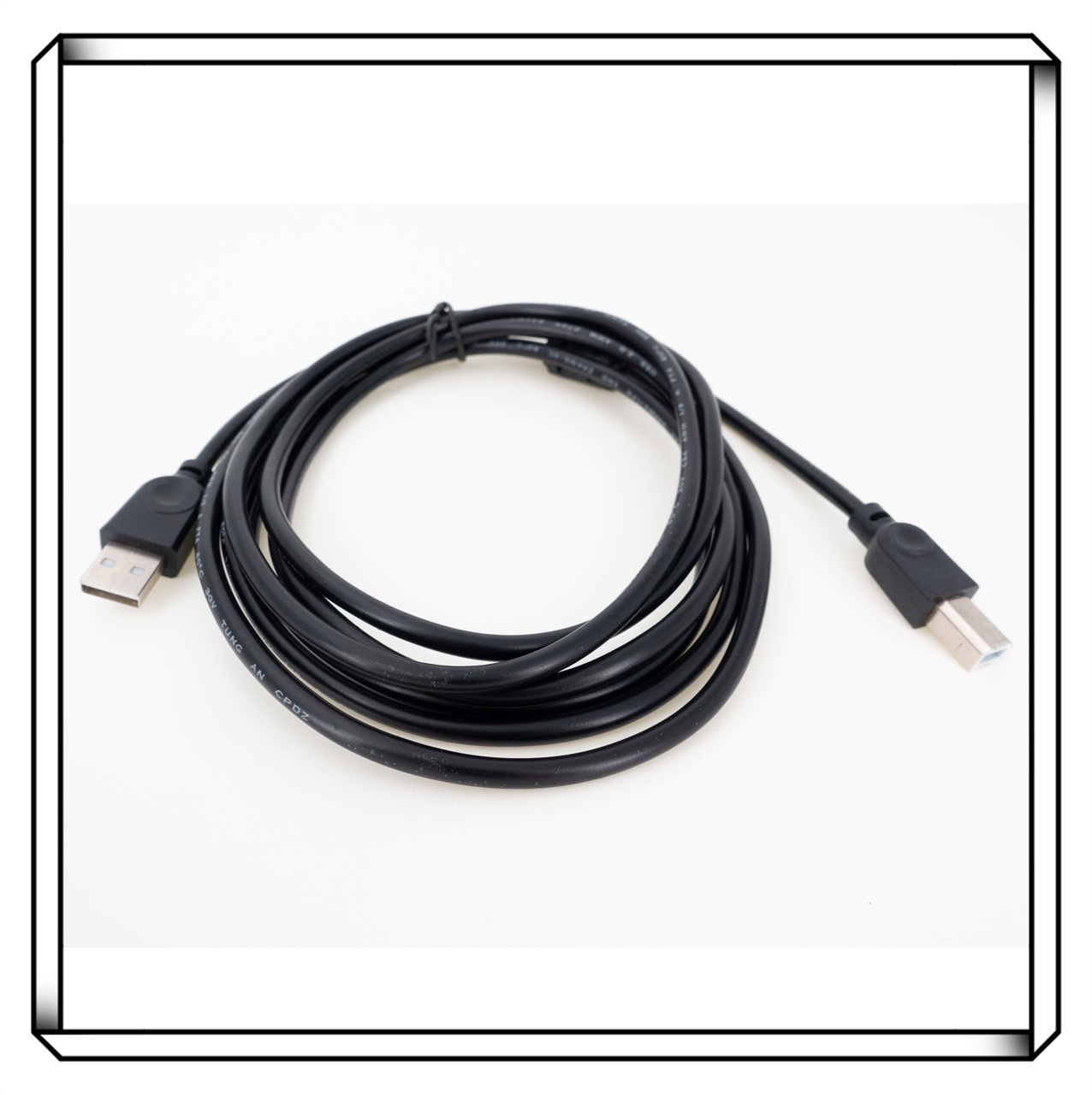 USB 轉 方口 打印線 3米