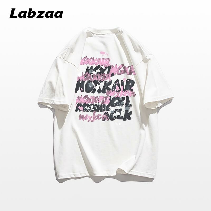 Casual loose short-sleeved T-shirt (M-3XL white) [Please contact customer service to confirm the shipping size after placing an order]