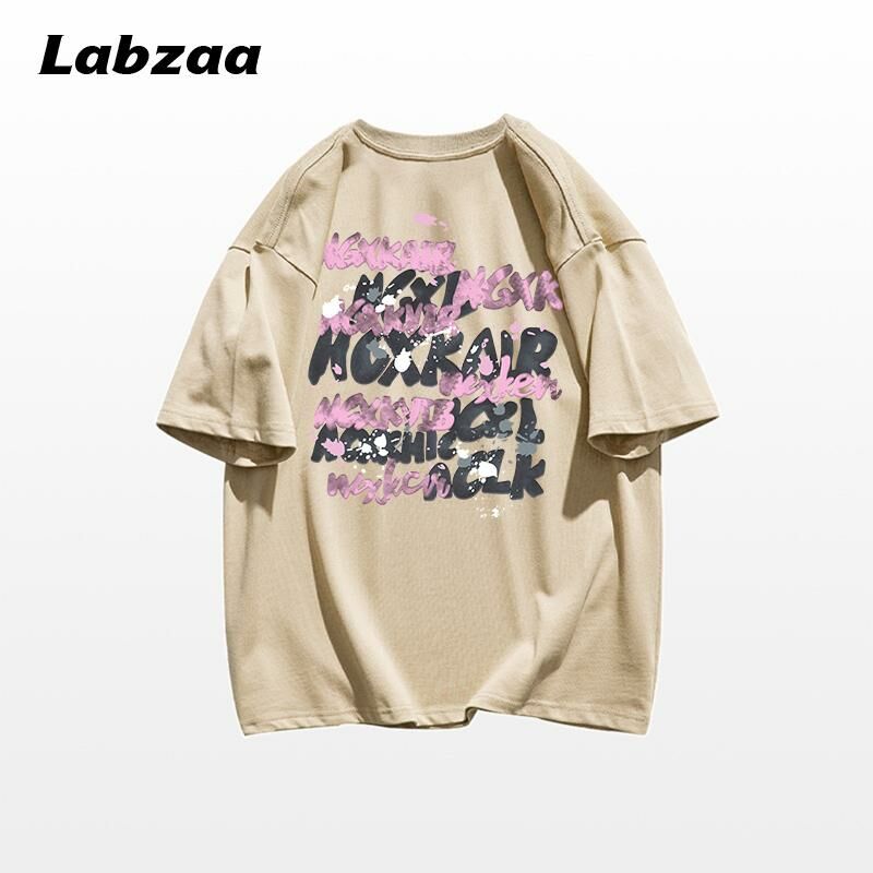 Casual loose short-sleeved T-shirt (M-3XL khaki) [Please contact customer service to confirm the shipping size after placing an order]