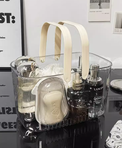 Epeiushome家用髒衣籃帶提把桌面收納盒 (0.5kg)