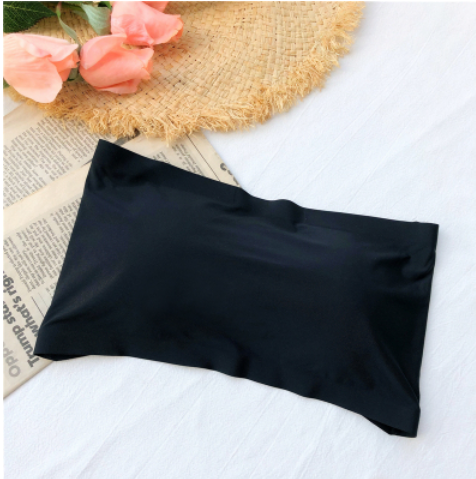 Strapless bandeau wrap base vest (black) (one size) 