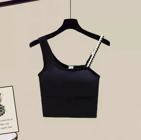 Camisole (Black) (size M-4XL) (Contact customer service to confirm size after placing an order) 