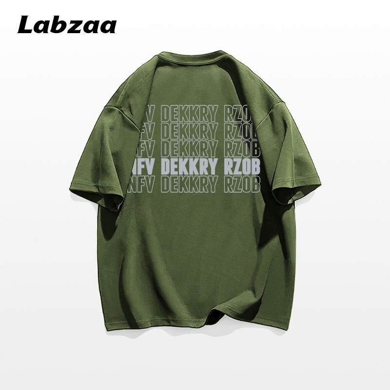 激抵休閒寬鬆短袖T恤( M-3XL碼 軍綠色)【下單後請聯絡客服確認發貨尺碼】
