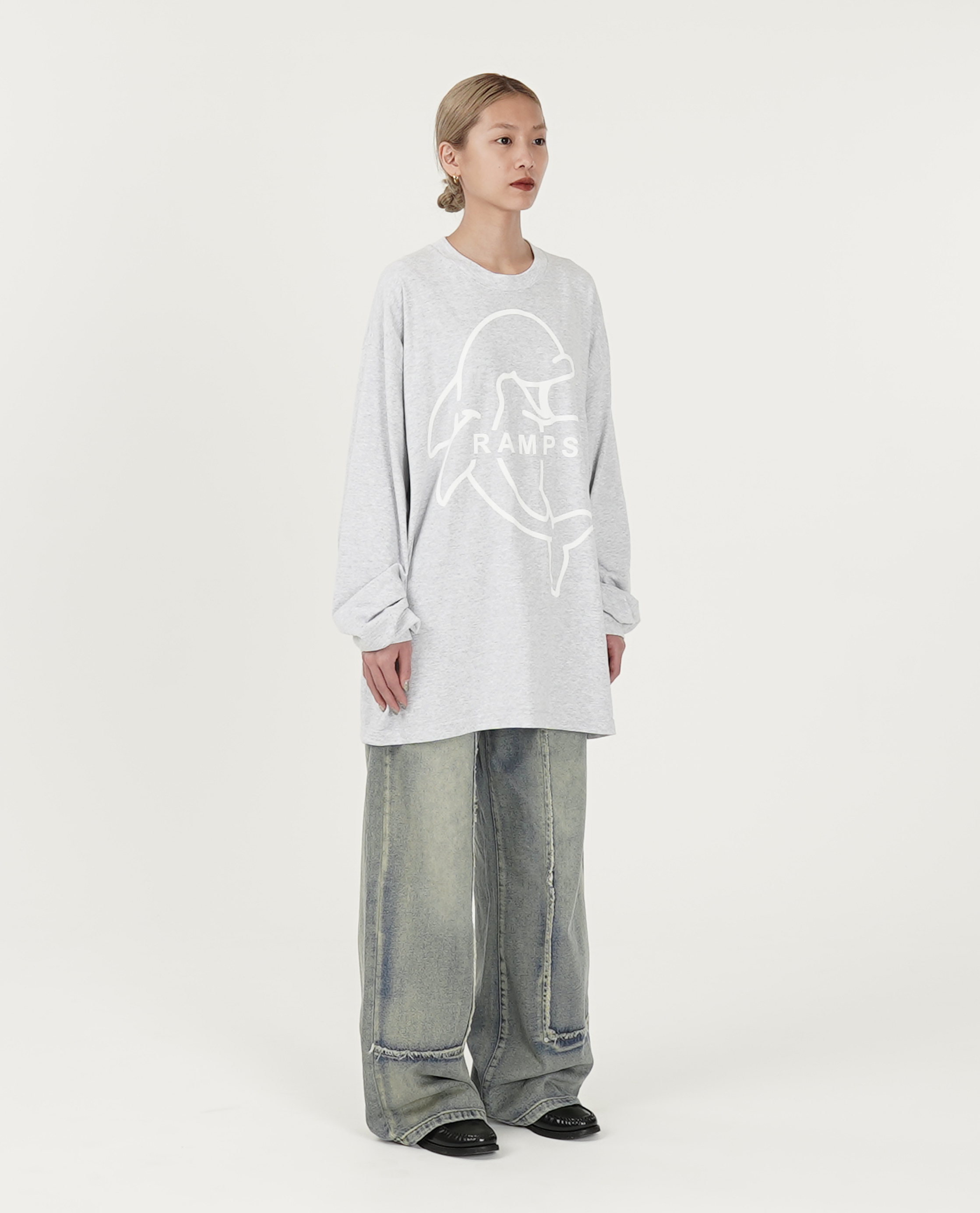 Ramps FLIPPER LONG SLEEVE T-SHIRT - 24 SS