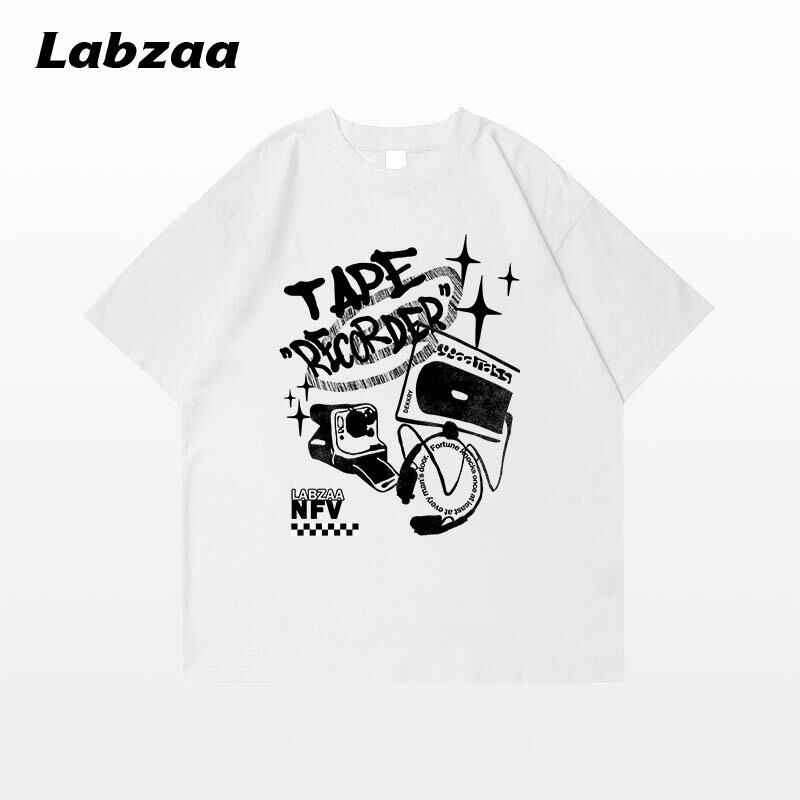 Casual loose short-sleeved T-shirt (S-3XL white. [260g high-quality version]) [After placing an order, please contact customer service to confirm the shipping size]