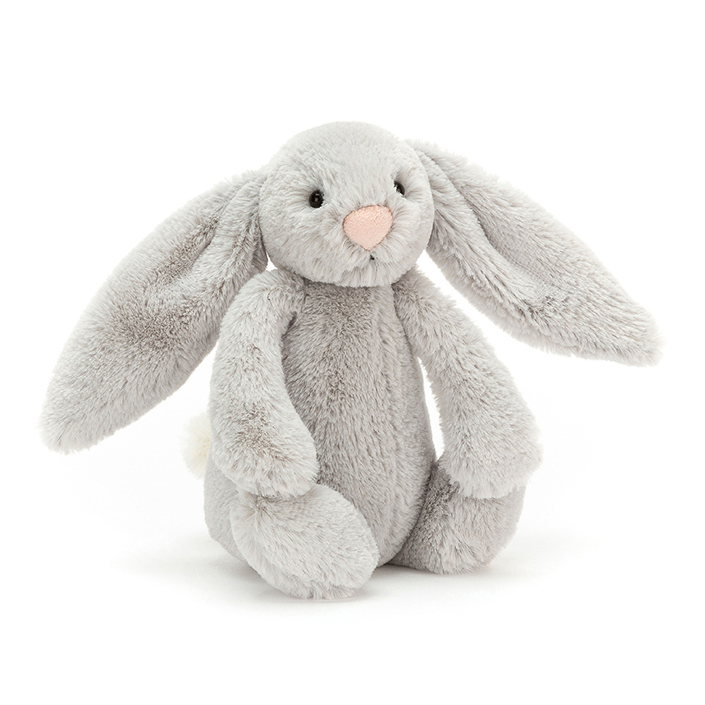 Jellycat Bashful Silver Bunny 雲灰銀兔