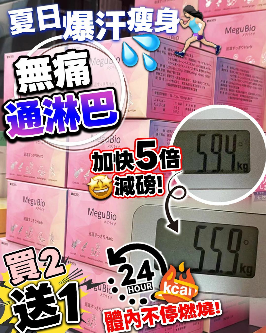 🔥[買二送一] MeguBio 無痛口服通淋巴