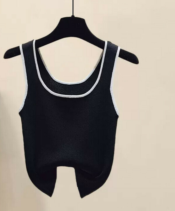 Women's Vest#Single Piece (Black) (M-4XL) (Contact customer service to confirm size after placing an order) 