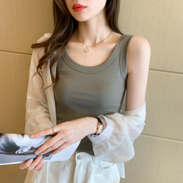 Vest (Army Green) (Size: S/M/L) (Contact customer service to confirm size after placing an order)