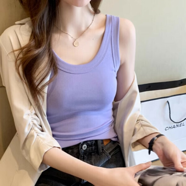 Vest (purple) (size: S/M/L) (contact customer service to confirm size after placing an order)