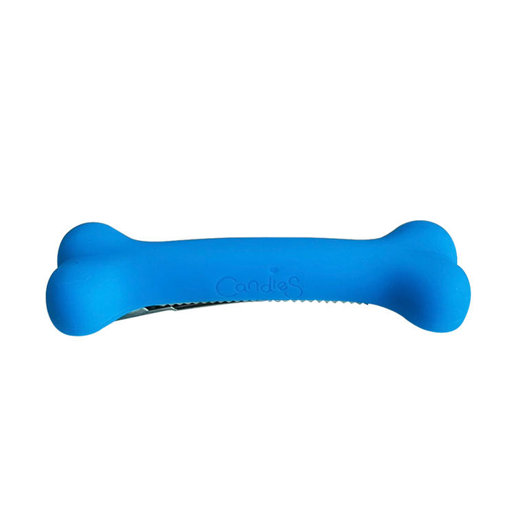 Candies 骨頭髮夾(藍)